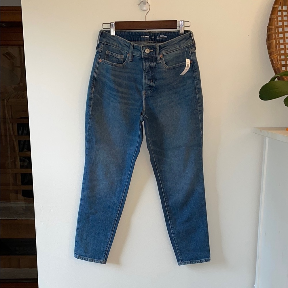Old Navy High Rise O.G. Straight Jeans Size 4